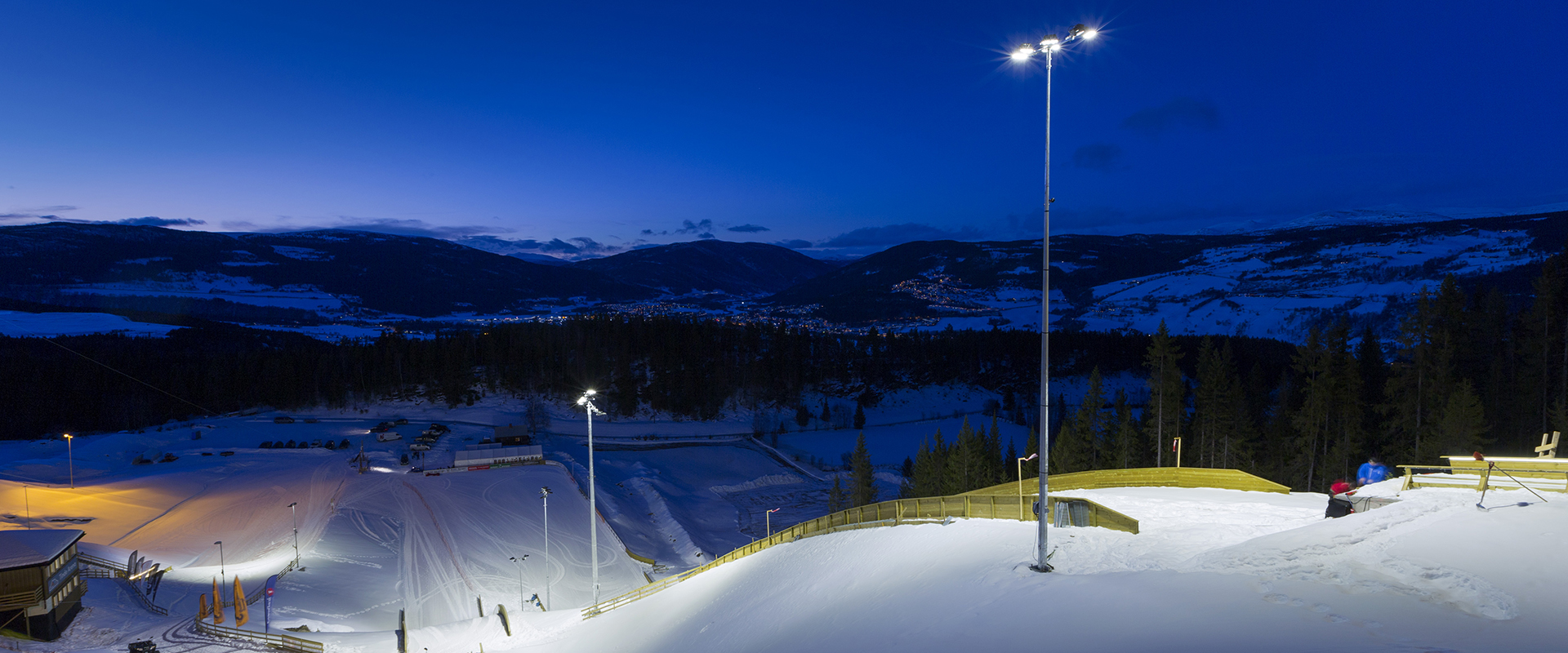 Faro led da esterno ad alta potenza per illuminazione di grandi aree