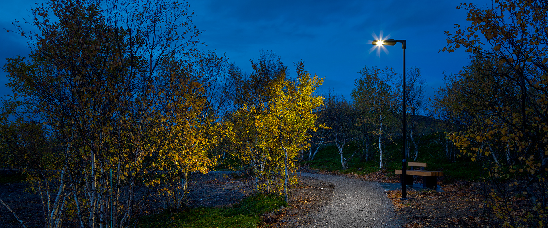 Lampione illuminazione pubblica a led