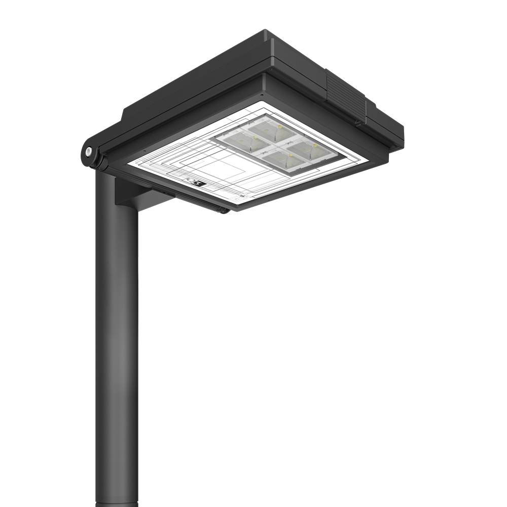 Lampione urbano a led in acciaio by AEC Illuminazione