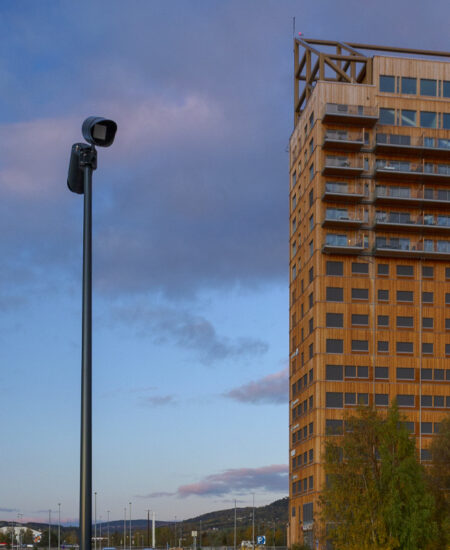 Illuminazione LED dell'area urbana di Mjøsa