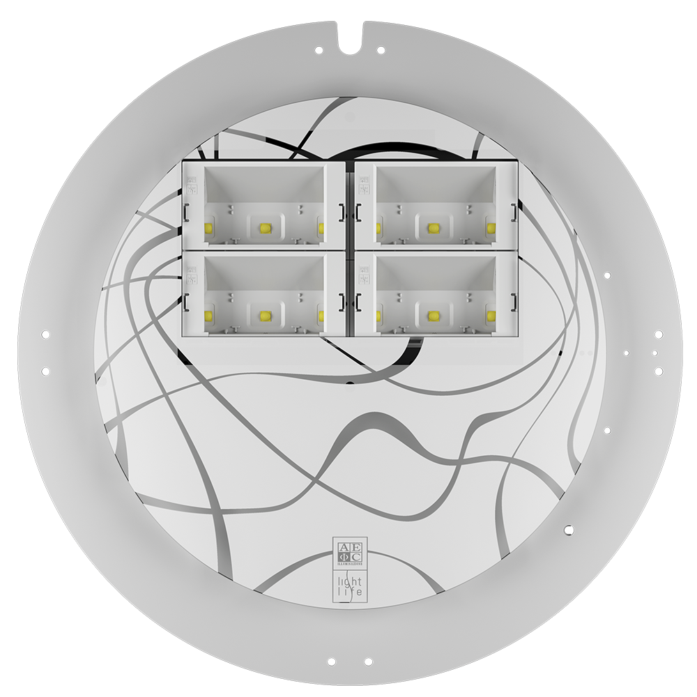 KIT RELAMPING 6 è progettato per il retrofit LED AEC Illuminazione