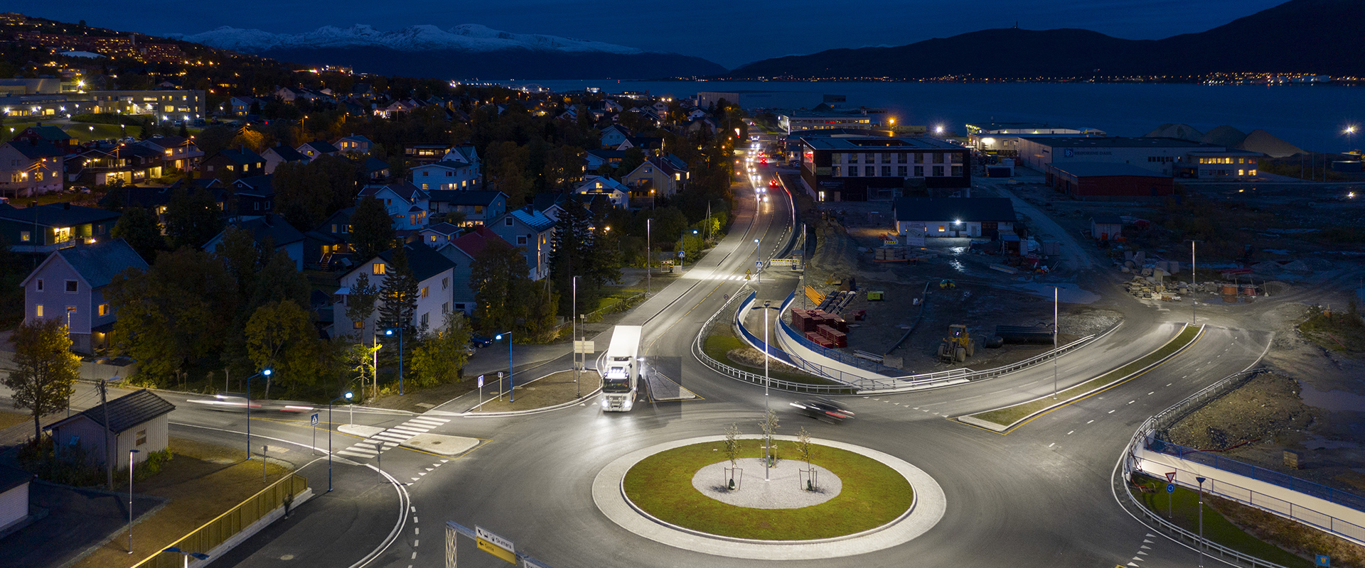 Illuminazione LED di Tromsø