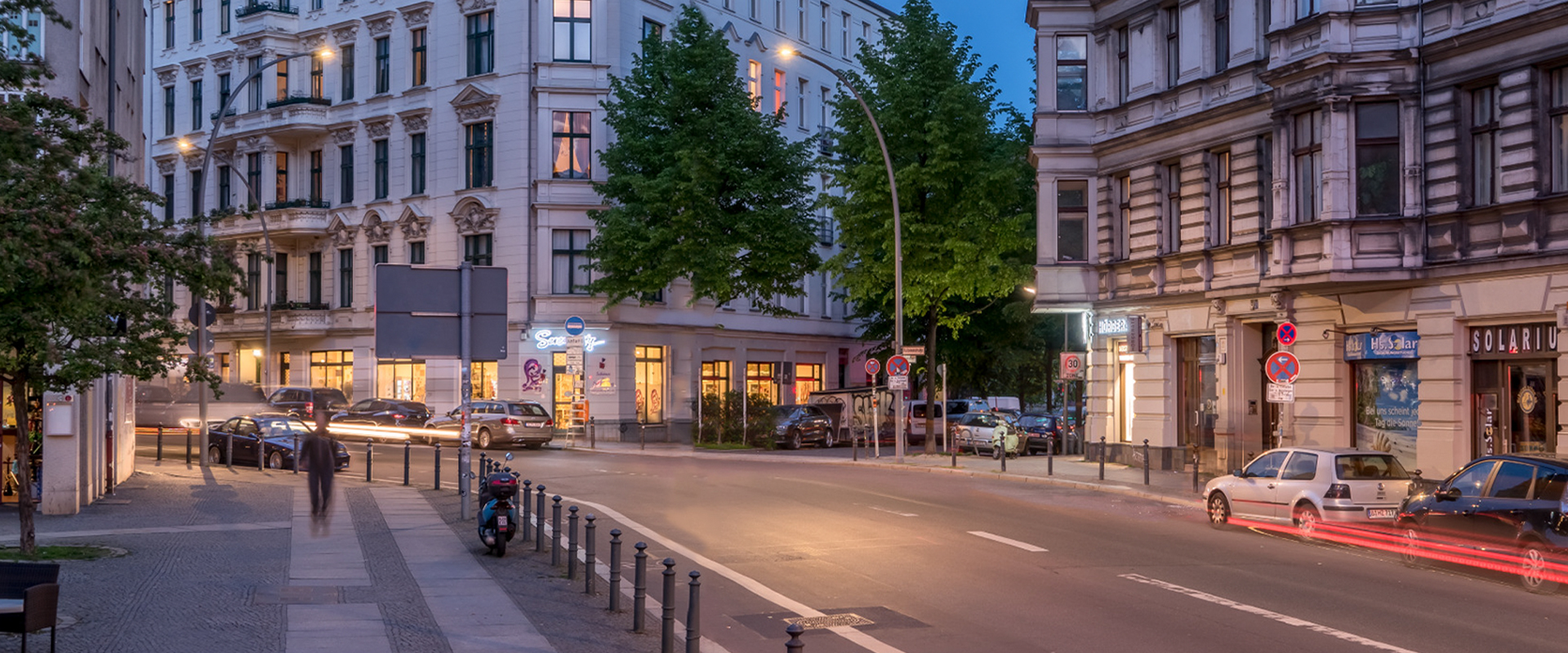 Illuminazione strade di Berlino