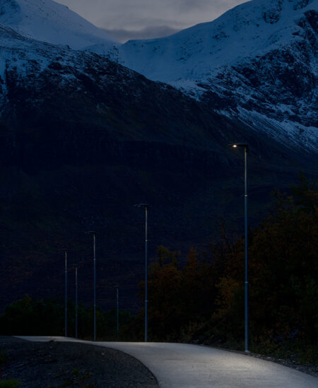 Illuminazione stradale LED di Tromsø