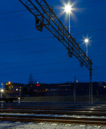 Illuminazione LED per stazioni ferroviarie