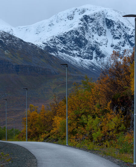 Illuminazione LED di Skjervoy