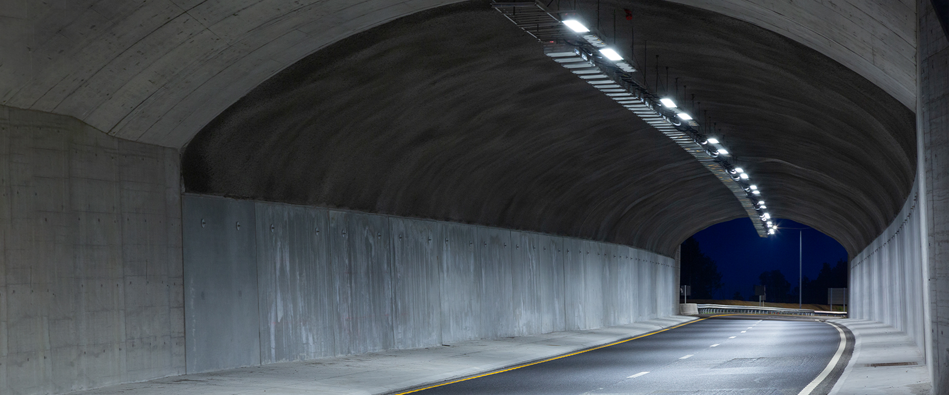 Fari a LED per tunnel