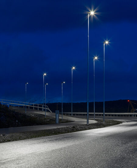Illuminazione pubblica LED di Tromsø