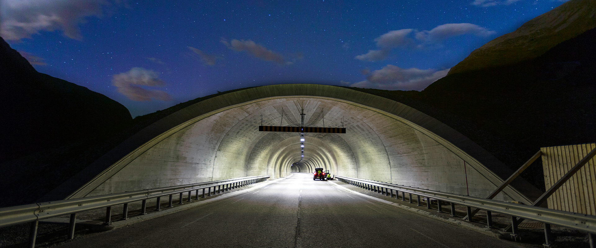 Illuminazione gallerie