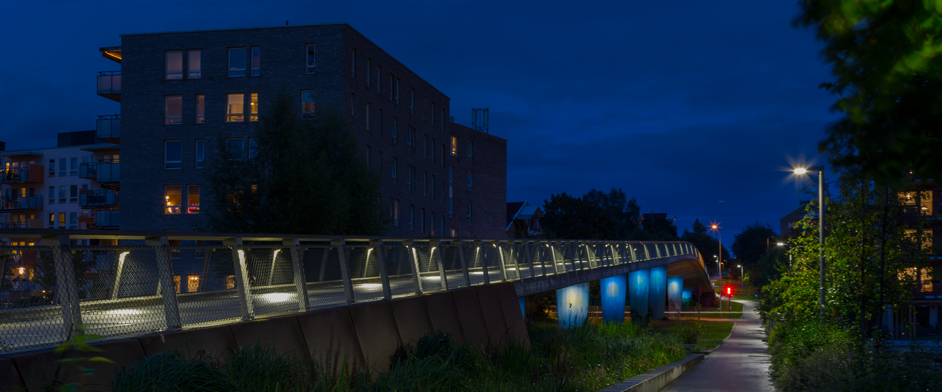 Lampioni LED parchi e giardini pubblici