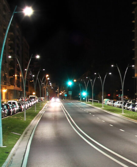 Illuminazione LED stradale di San Sebastiàn