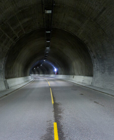 Illuminazione tunnel stradali