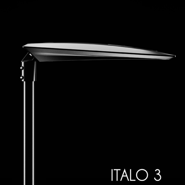 ITALO 3 - Il nuovo lampione per illuminazione pubblica a LED di AEC Illuminazione