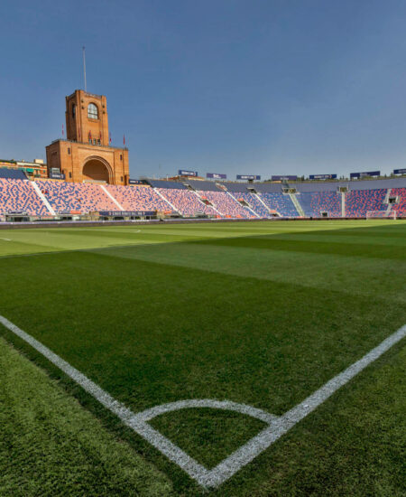 Illuminazione per stadi a LED - Stadio Renato Dall'Ara Bologna FC - AEC Illuminazione